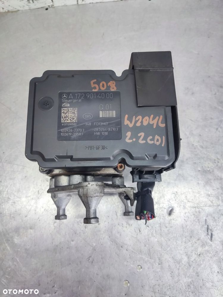 MERCEDES W212 W204 LIFT 2.2 D POMPA HAMULCOWA ABS A1729014000 A1724314212