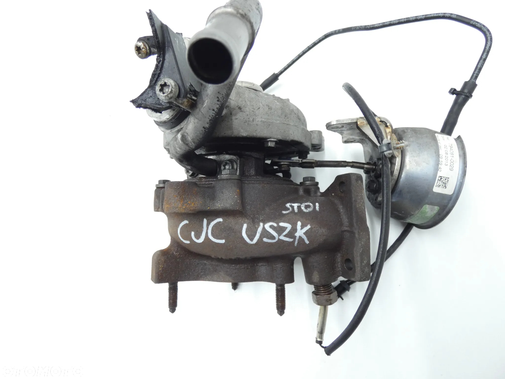 AUDI A4 B8 2.0 TDI CJC TURBINA TURBOSPRĘŻARKA USZKODZONA 03L145721A GORLICE - 5
