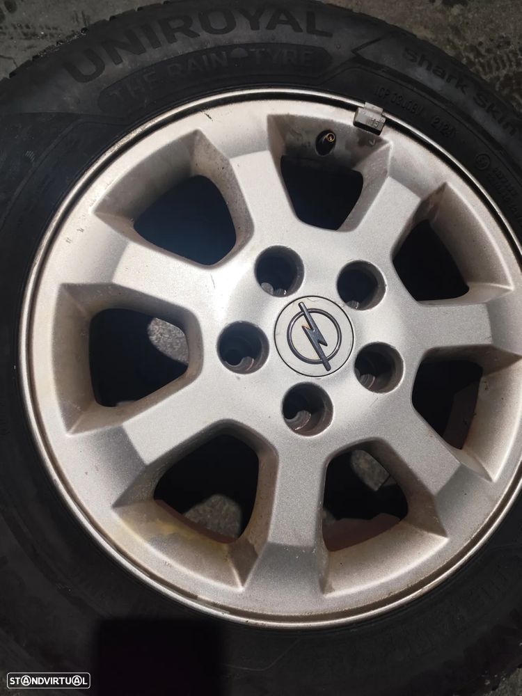 OPEL ZAFIRA A CONJUNTO JANTES 15 POLEGADAS - 2