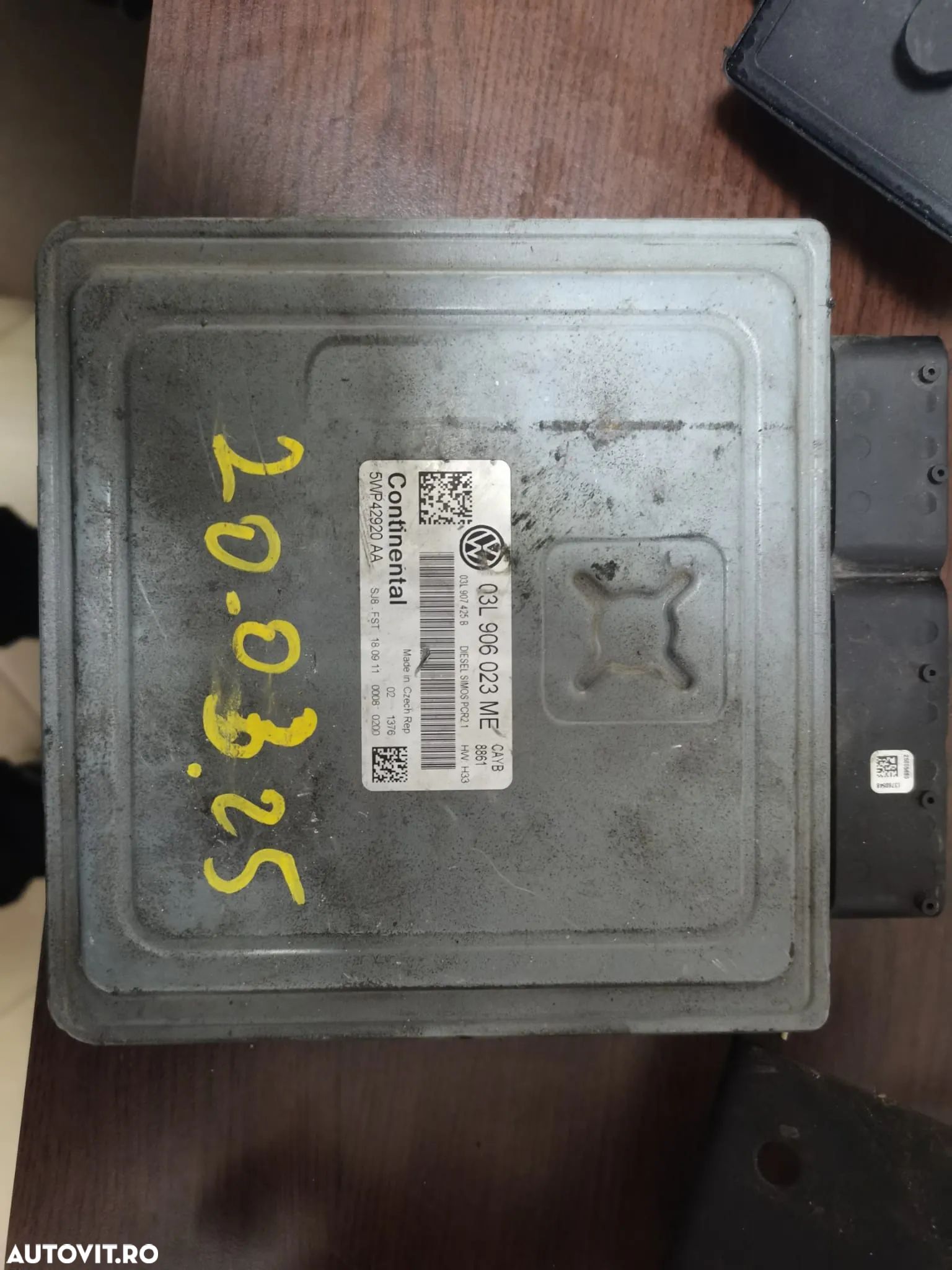 ECU Calculator motor VW Polo 1.6 tdi 03L 906 023 ME - 1