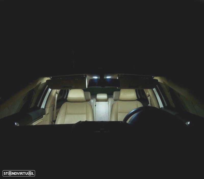 KIT COMPLETO 12 LAMPADAS LED INTERIOR PARA VOLKSWAGEN VW JETTA 5 MK5 05-10 - 4