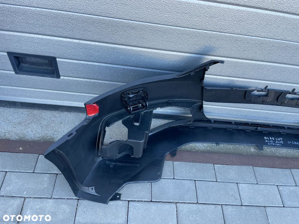 ZDERZAK PRZEDNI AUDI A4 B8 S-LINE LIFT  2012-2015 - NOWY SPRYSKI - 6