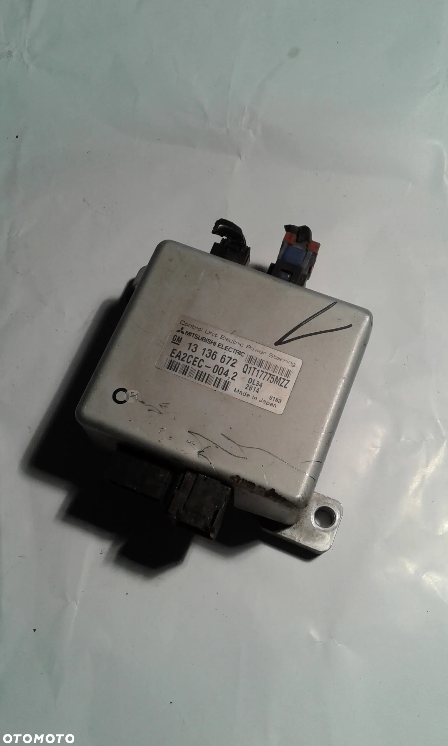 STEROWNIK MODUŁ WSPOMAGANIA OPEL CORSA C 13136672 - 2