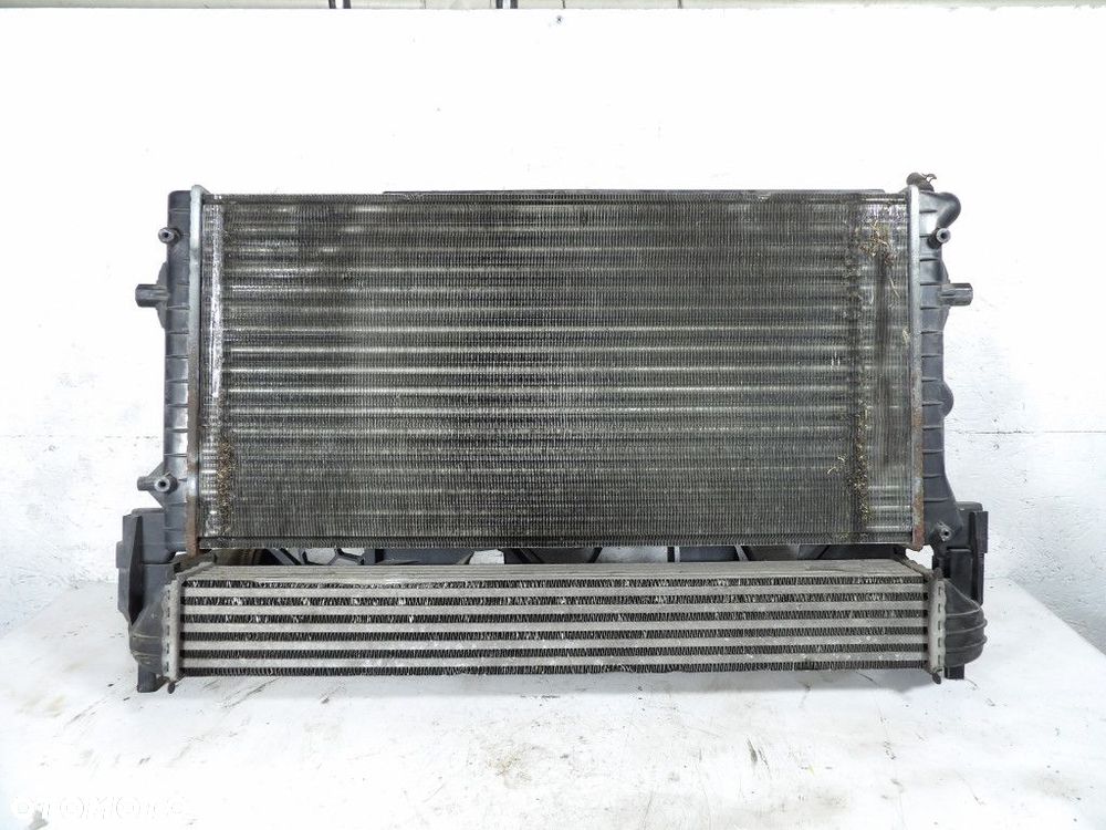 SEAT IBIZA IV 1.6TDI CHŁODNICA WODY INTERCOOLER WENTYLATOR - 1