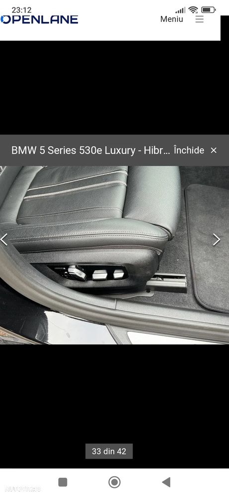 BMW Seria 5 530e Aut. Luxury Line - 9