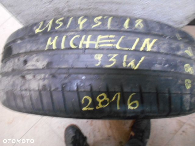 Opona pojedyńcza 215/45r18 michelin pilot sport 3 6,7mm lato - 1