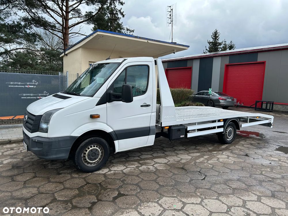 Najazd Autolaweta zabudowa Faustmann producent - 2