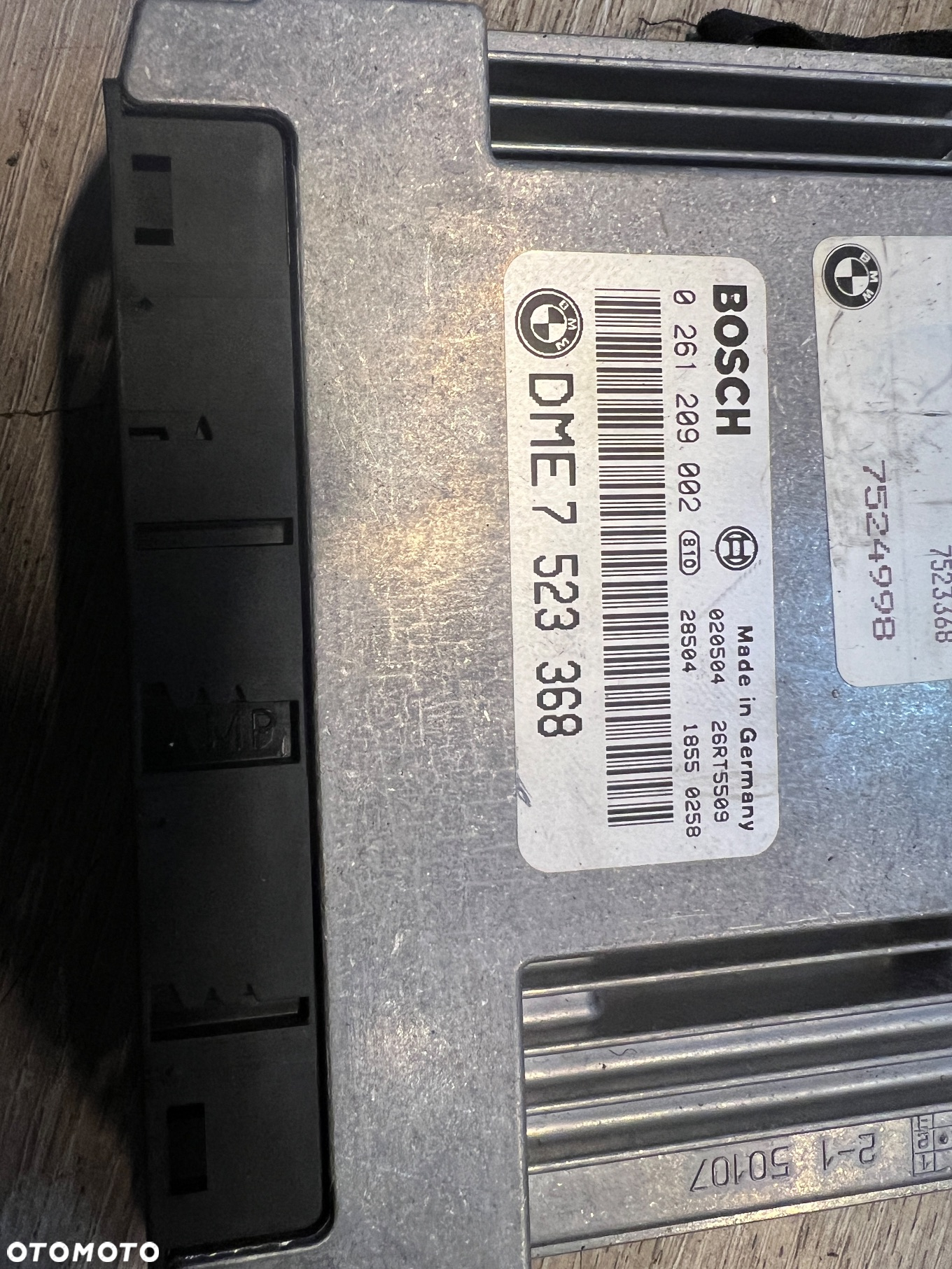 Zestaw klucz Sterownik silnika komputer CAS e65 745i 4.4 N62b44 - 2