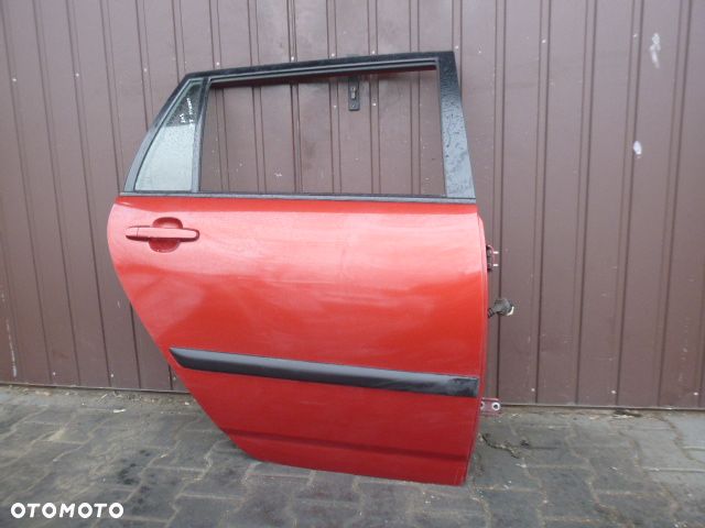 DRZWI PRAWY TYŁ PRAWE TYLNE KOMPLETNE TOYOTA COROLLA E12 KOMBI KOLOR 3N8 - 2