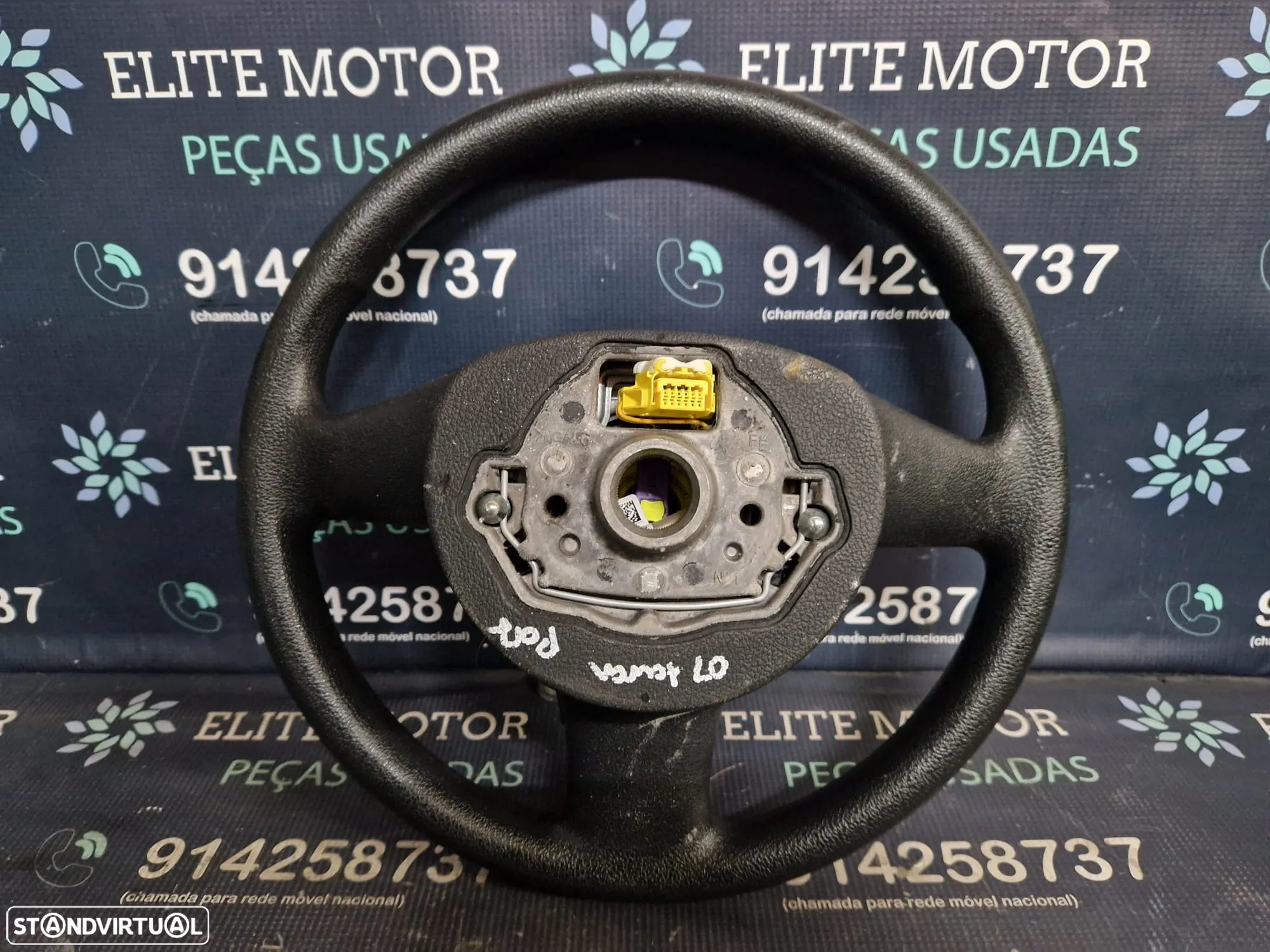 Volante usado borracha com airbag VW GOLF V 5 JETTA PASSAT TOURAN CADDY - 5