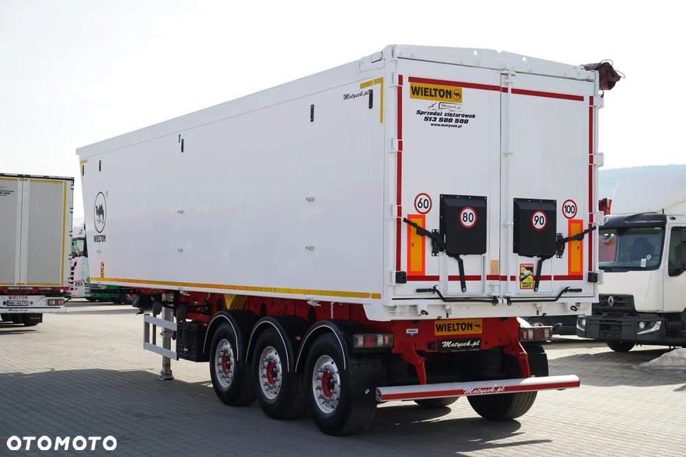 Wielton WYWROTKA 55 M3 / ALUMINIOWA / OŚ PODNOSZONA / OSIE SAF / ALUFELGI - 6