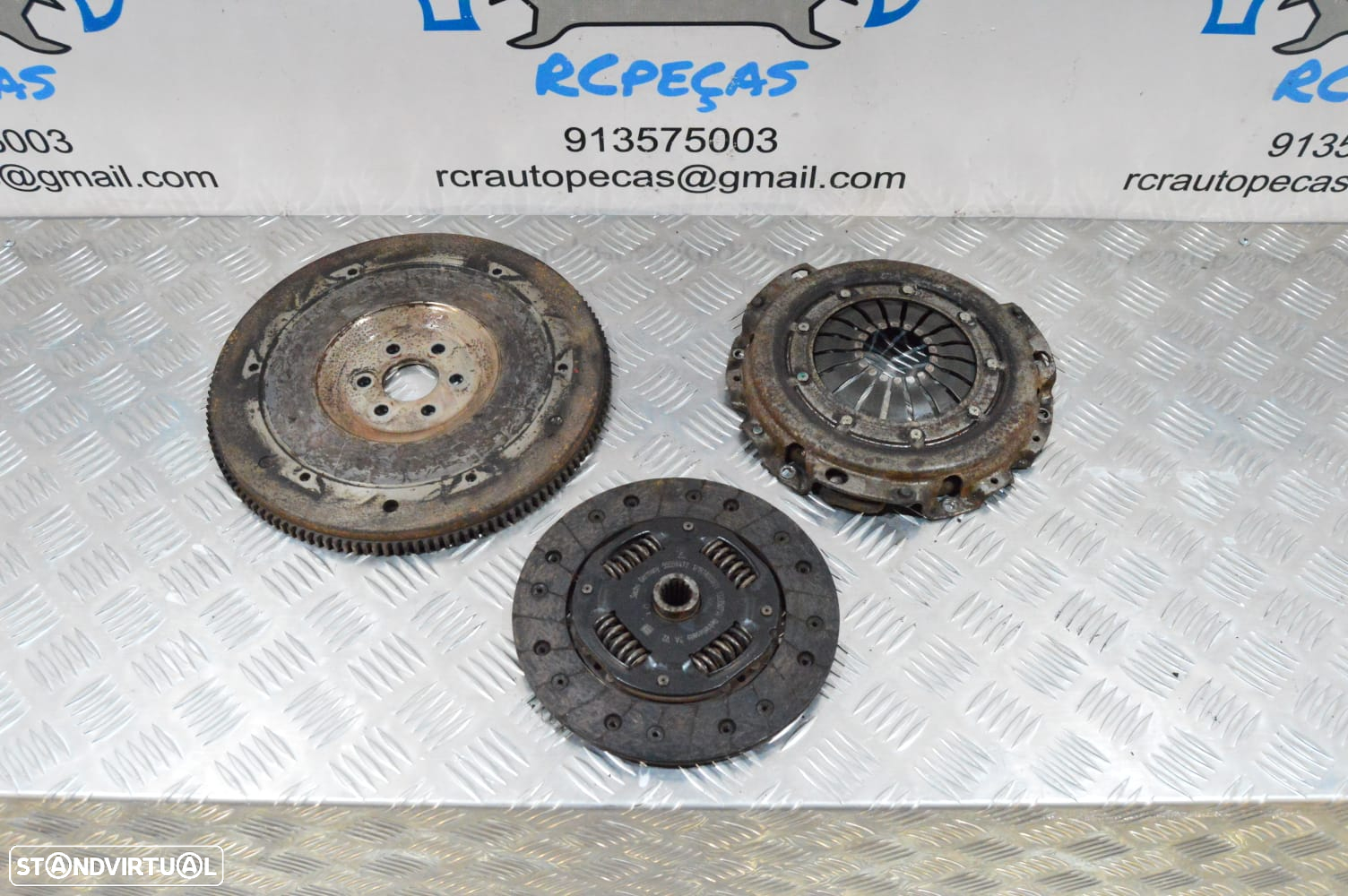 KIT VOLANTE MOTOR EMBRAIAGEM SACHS OPEL GM55559472 GM 55559472 121878001921 332350714 OPEL CORSA D S07 1.2i 16V 80CV Z12XEP - 3