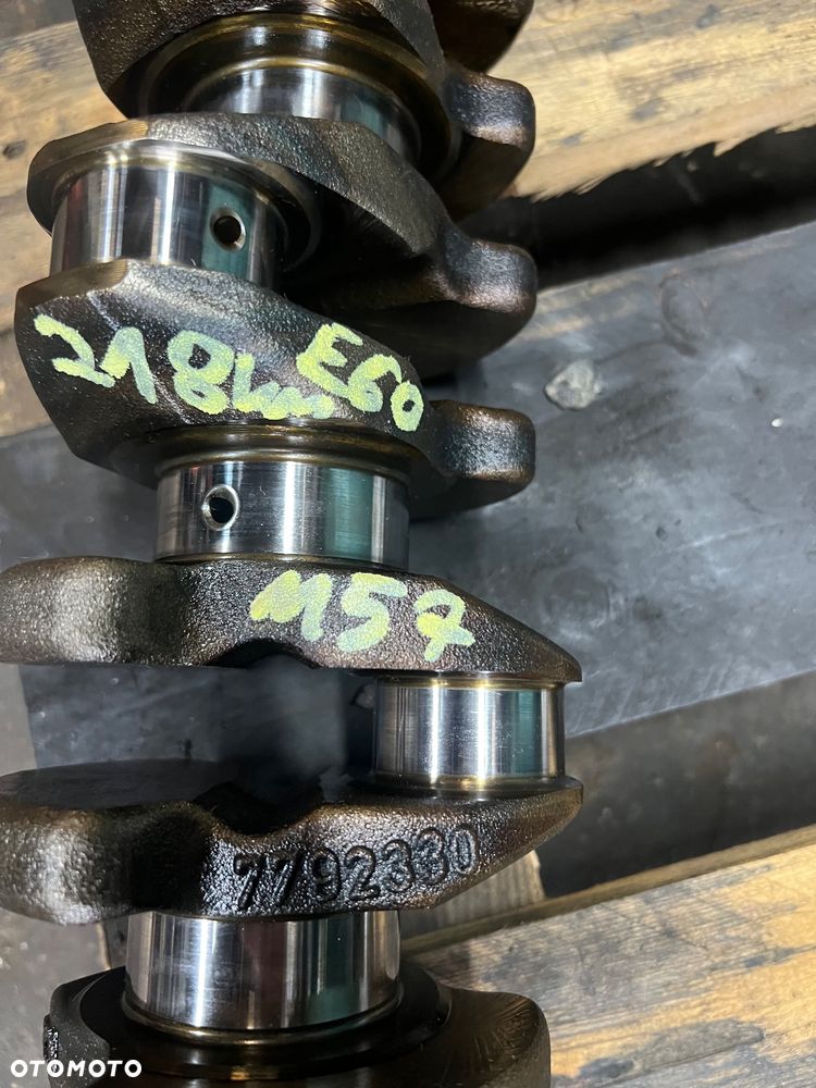 Wał korbowy bmw e60 m57 3.0d - 2