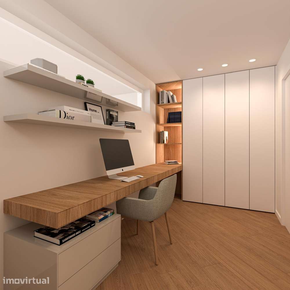 Apartamento T1+1 com Terraço de 70m² em Ferreiros – Braga - Grande imagem: 5/8