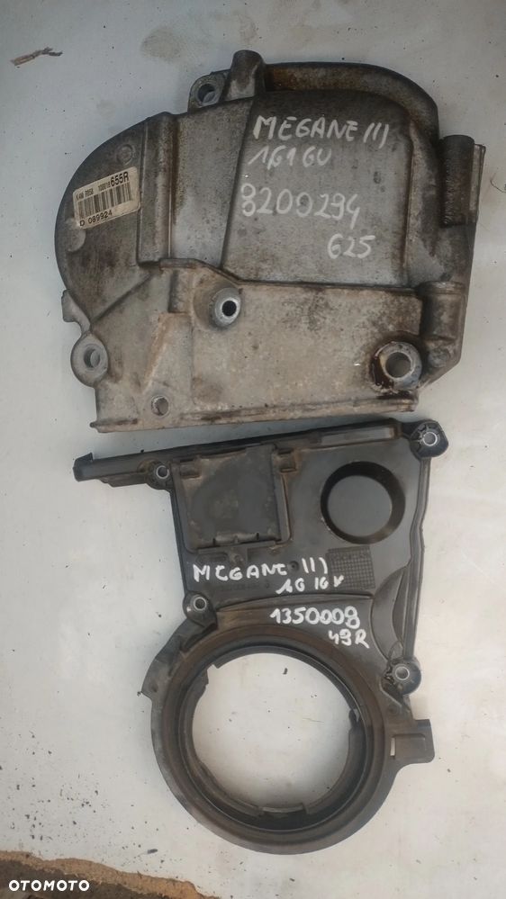 RENAULT MEGANE III 1,6 16V osłona rozrządu obudowa 8200294625 - 1