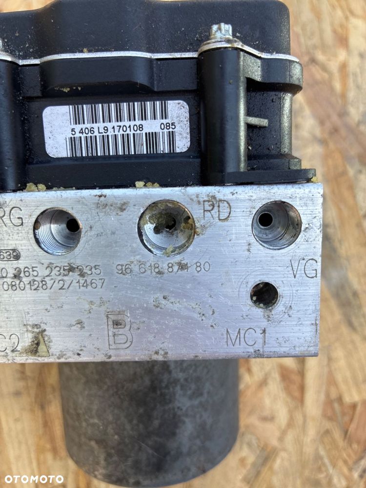 CIROEN PEUGEOT POMPA STEROWNIK ABS 96 618 871 80 9663241380 - 6