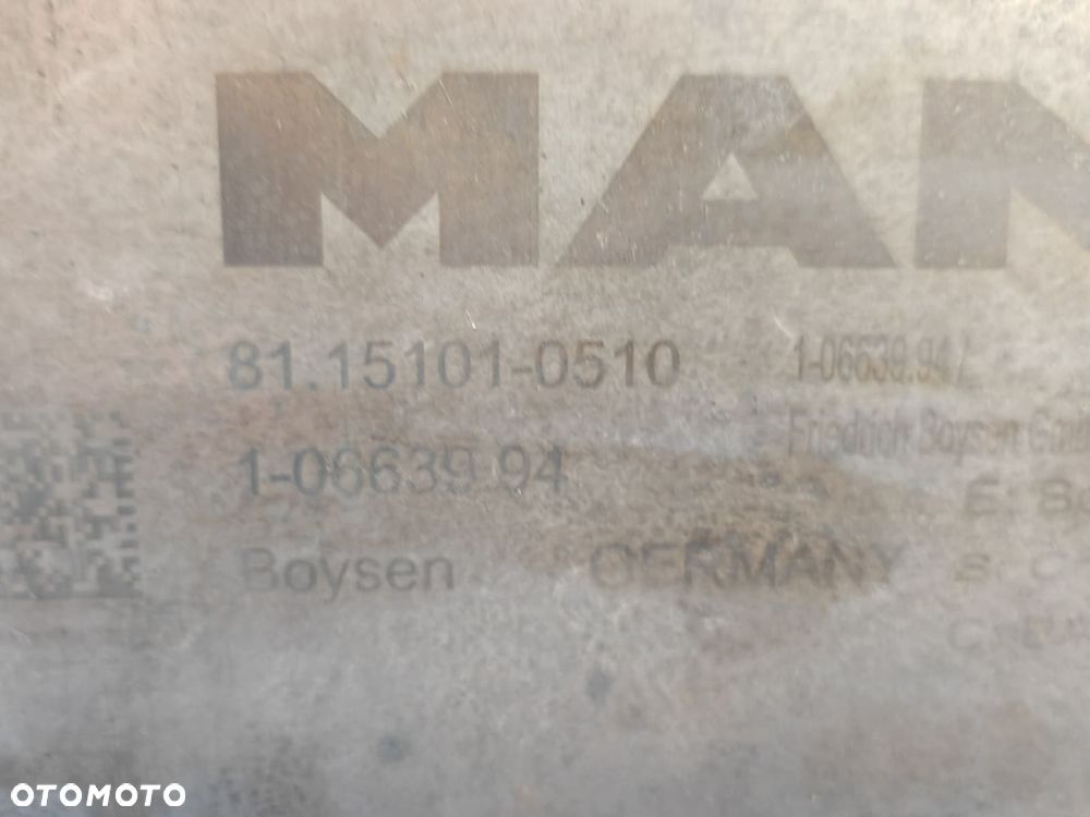 WYDECH/TŁUMIK/KATALIZATOR MAN TGL TGM EURO 6 81.15101-0510 - 9