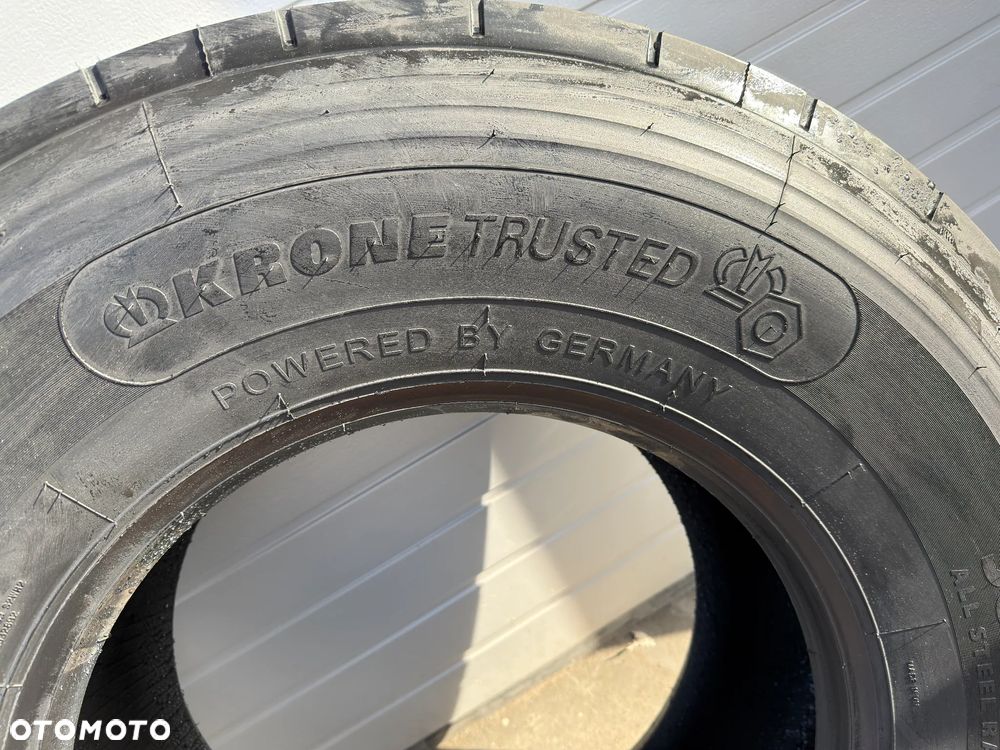 Nowe opony KRONE 18mm bieżnika 385/65 22.5' - 6