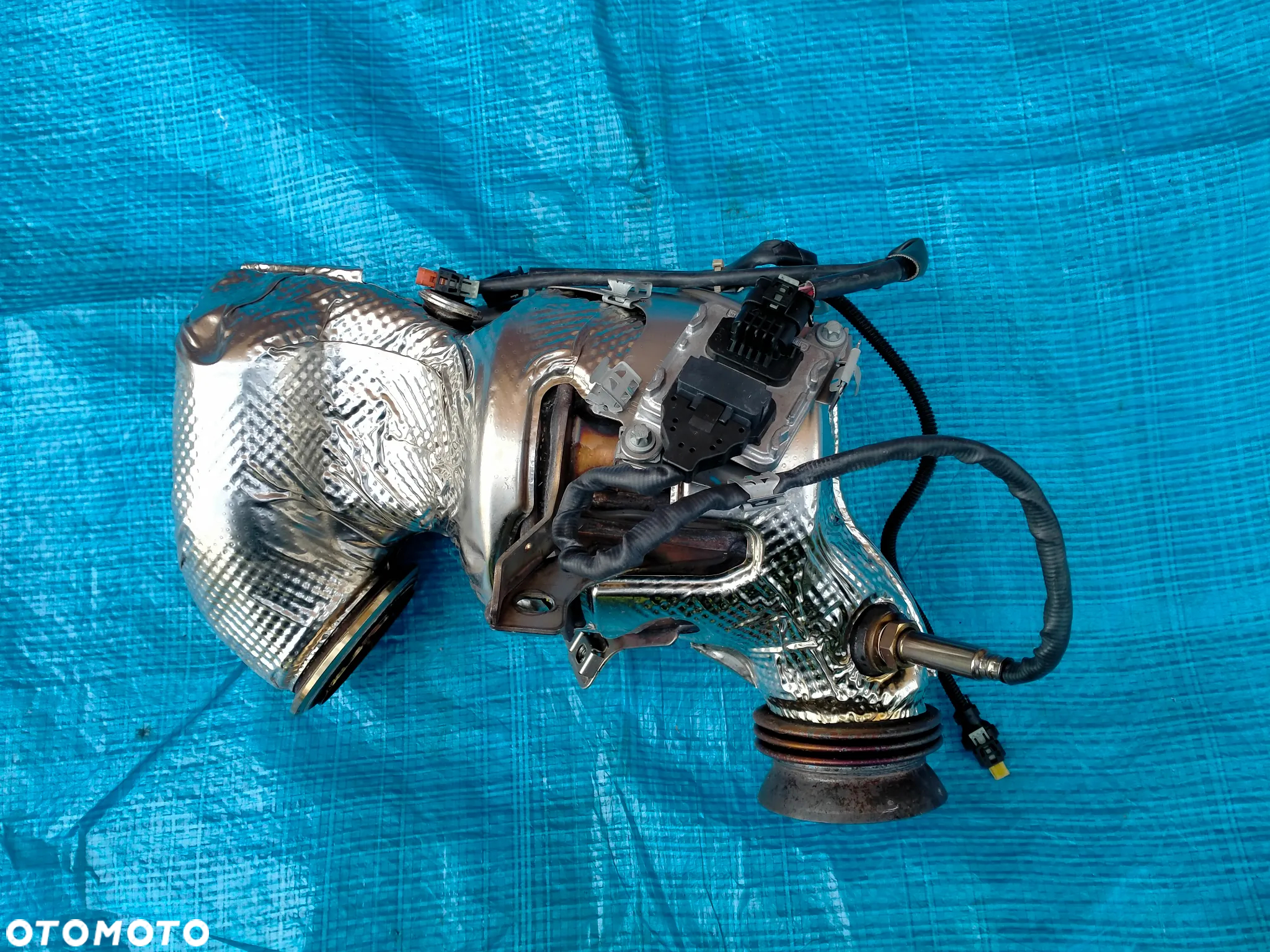 MERCEDES E W213 / A6541408302 / DPF FAP ADBlue Filtr Cząstek Stałych Katalizator / NOX A0009050914 / CZUJNIK TEMPERATURY / ORYGINAŁ - 7