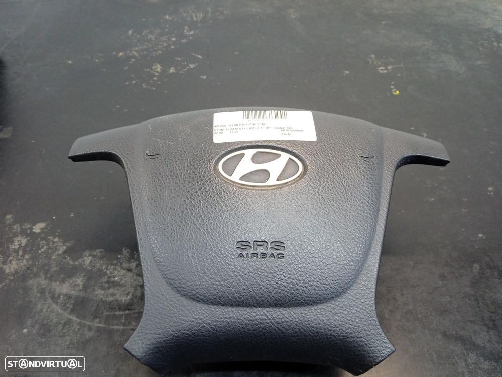AIRBAG FRONTAL ESQUERDO HYUNDAI SANTA FÉ II 2006 -SA102550000 - 3