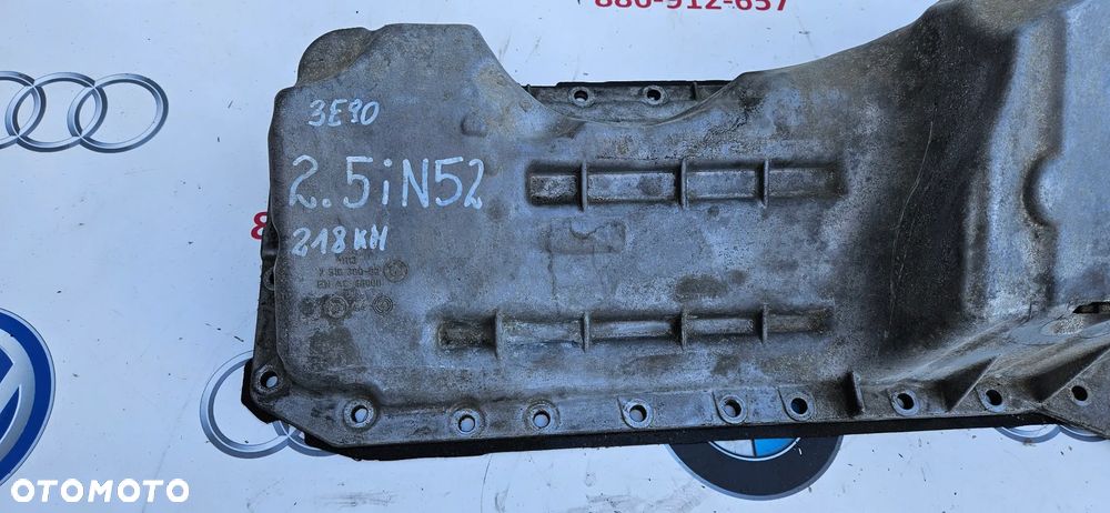 BMW 5 E60 E61 BMW 3 E90 2.5i 218 KM N52 kompletna miska oleju z czujnikiem 7607910 75163802 - 8