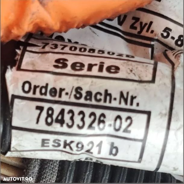 Cablaj modul senzor motor instalatie electrica dreapta  bmw Instalatie electrica cablaj injectoare bmw F10 F06 F12 F13 M5 M6 S63 - 3