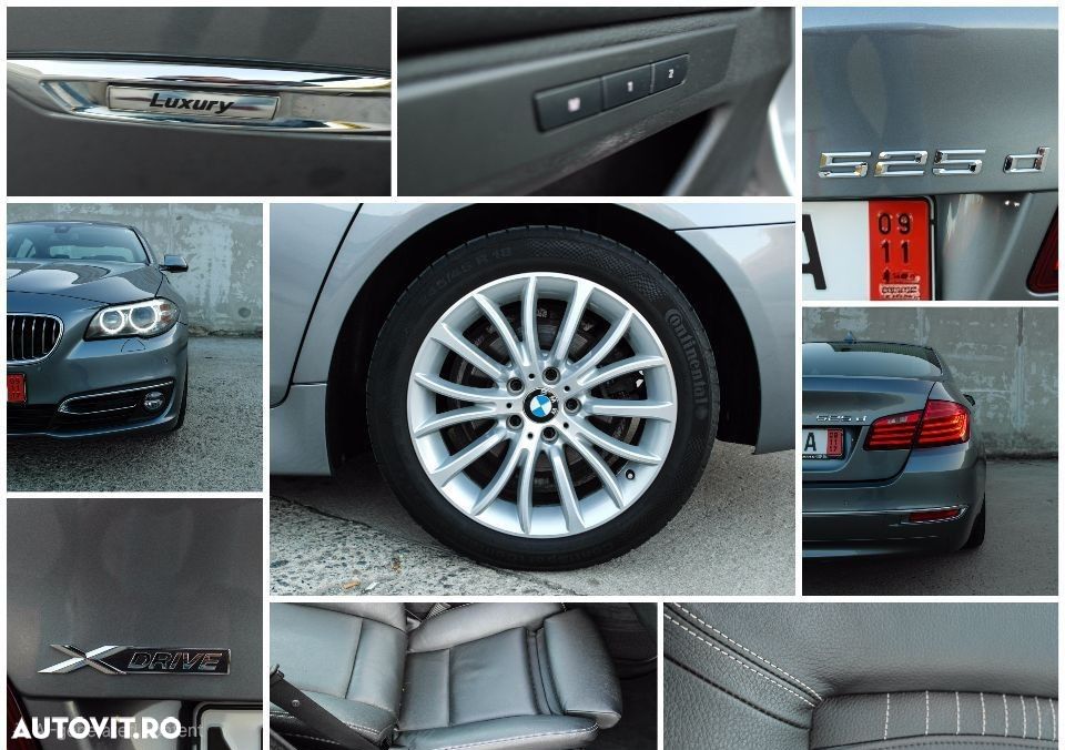 BMW Seria 5 525d xDrive Aut. Luxury Line - 9