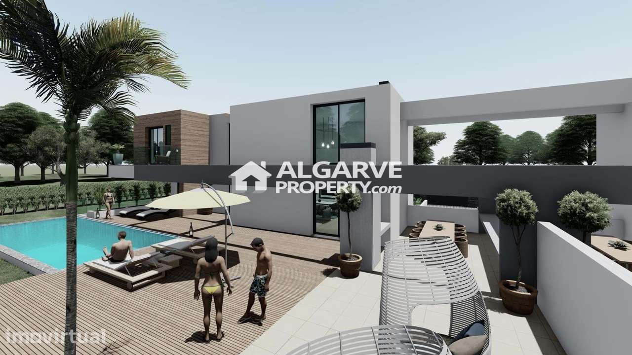 Moradia V4 estilo contemporâneo em fase final construção em Vilamoura, - Grande imagem: 5/51
