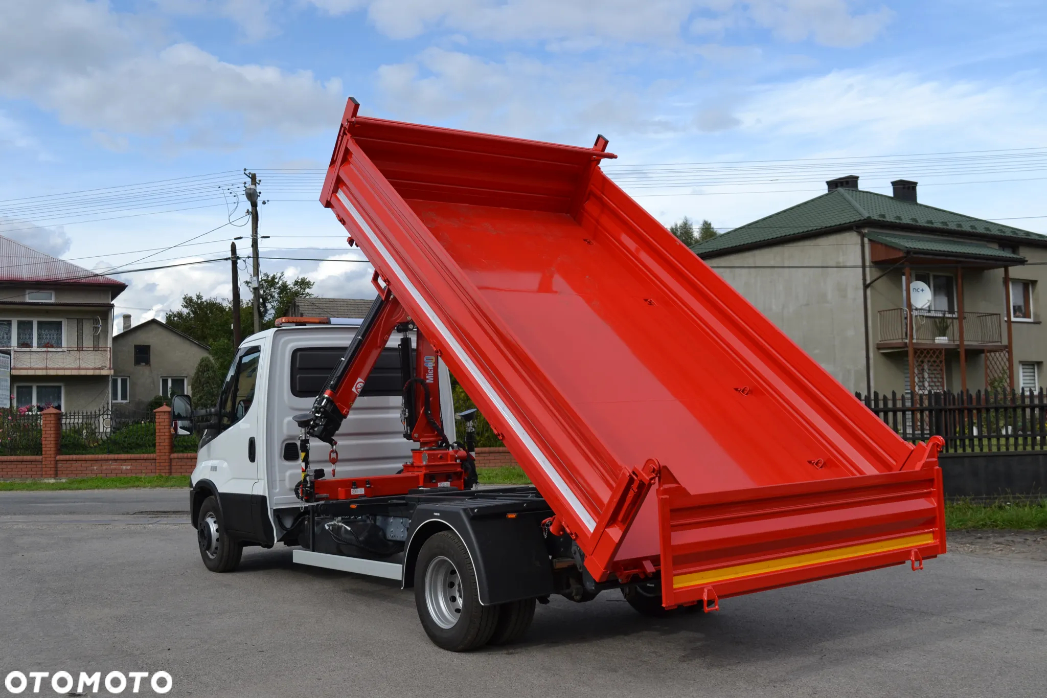 Iveco Daily 72-180 Nowy 3-stronny Wywrot Kiper Wywrotka HDS Żuraw HC 44S A3 Jak Fassi M40 - 5