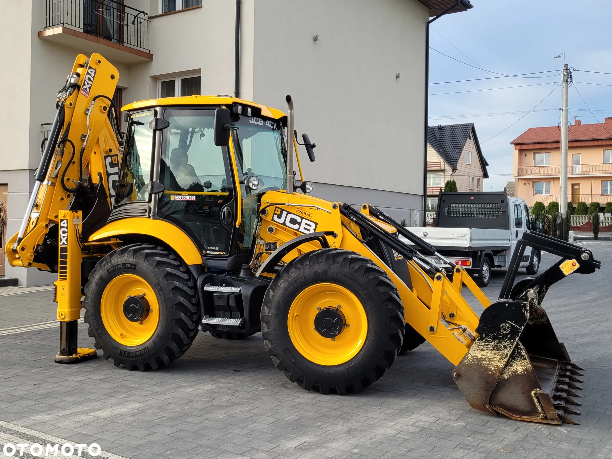 JCB 4CX PRO / jak NOWA / 1250h / joystick / - 3