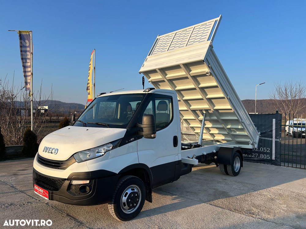 Iveco Daily 3.0 D BASCULABIL 3 PARTI Bena 4.2 m - 8