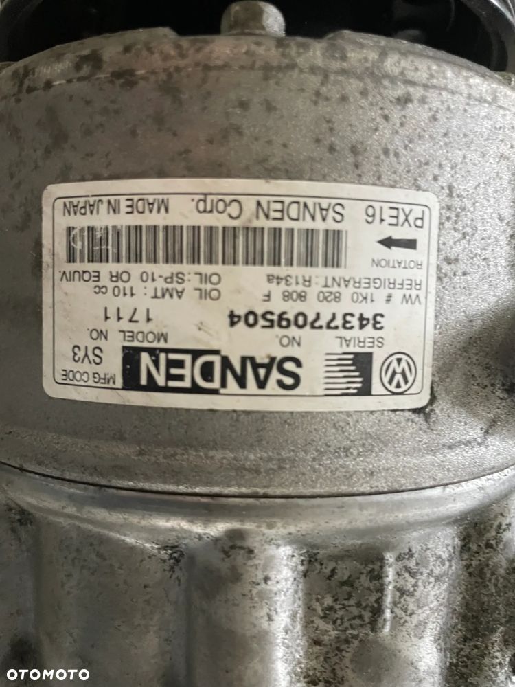 VW SKODA AUDI kompresor klimatyzacji sprężarka 1K0820808F - 2
