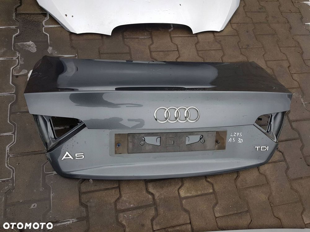 AUDI A5 8T LIFT 12-16r COUPE KLAPA BAGAŻNIKA TYŁ TYLNA LZ7S