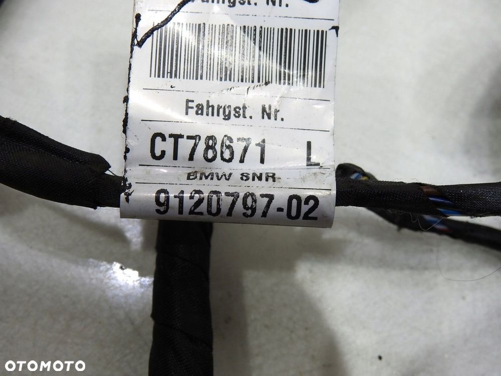 WIĄZKA INSTALACJA DRZWI LEWY TYŁ BMW E61 LIFT - 7