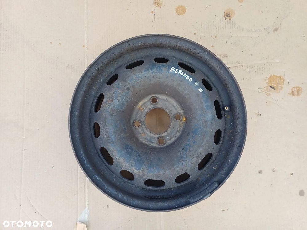 Felgi stalowe 15" 4x108 Citroem Berlingo Partner II ET27 6JX15 - 4