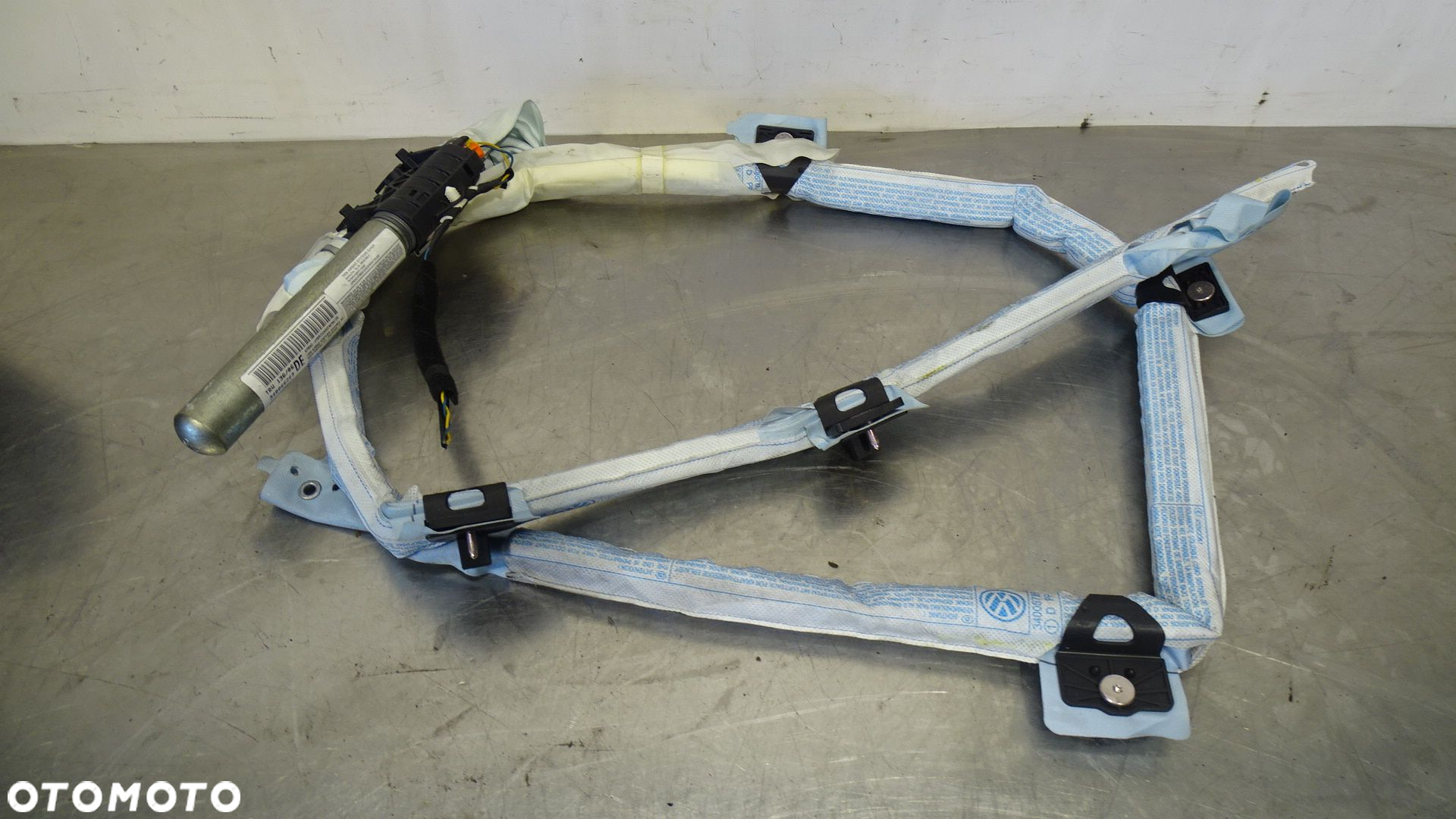 KURTYNA POWIETRZNA LEWA KIEROWCY VOLKSWAGEN PASSAT B6 2.0TDI 3C0880741B - 2