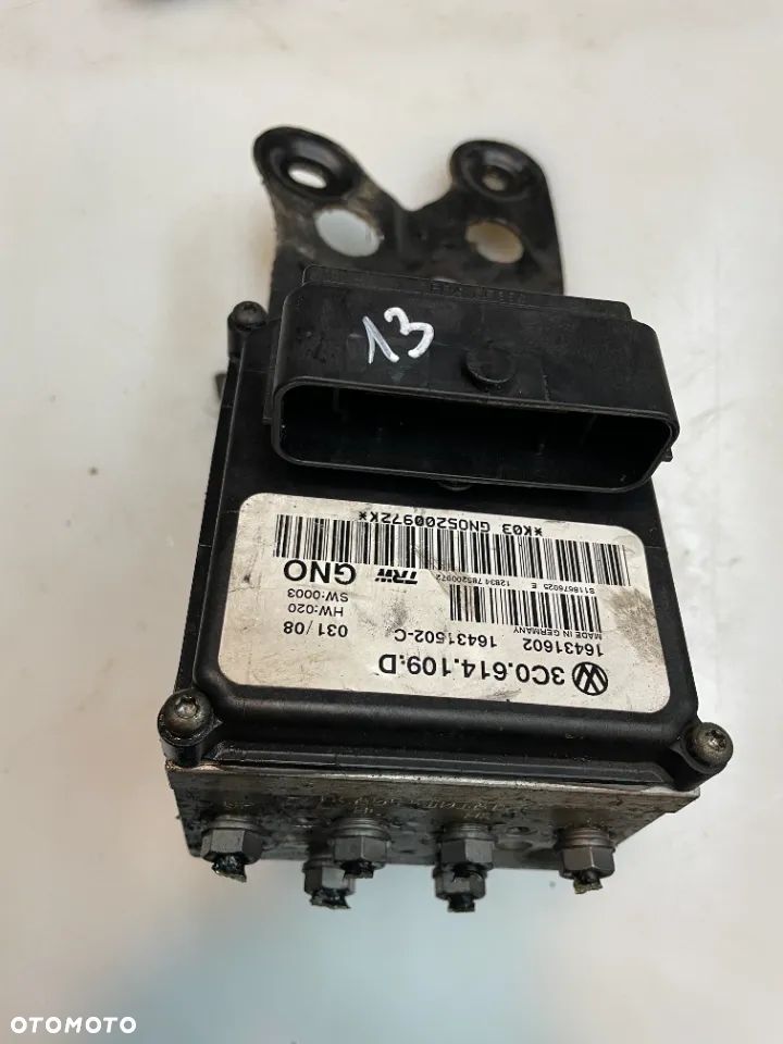 POMPA ABS HAMULCOWA VW PASSAT B6 3C0614109D - 2
