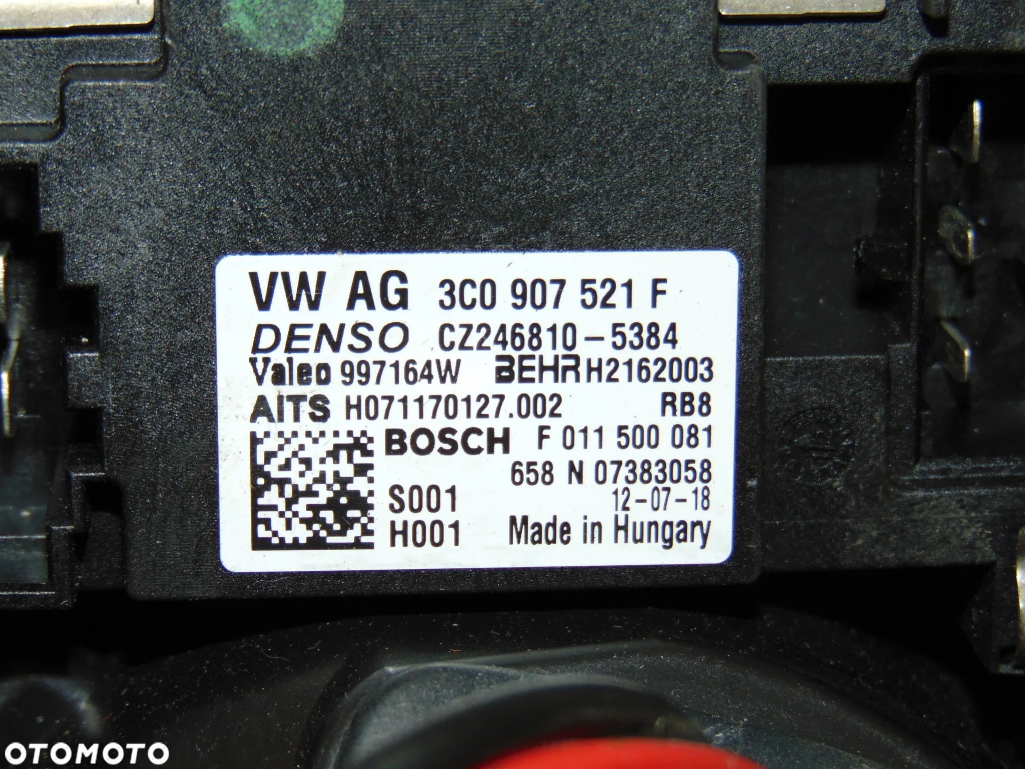 ORYGINAŁ dmuchawa wentylator nawiewu nagrzewnicy + moduł rezystor 1K1820015L 3C0907521F Audi A3 8P VW Volkswagen Passat B6 B7 Golf 5 V Touran I Caddy 3 III Jetta EUROPA - 14