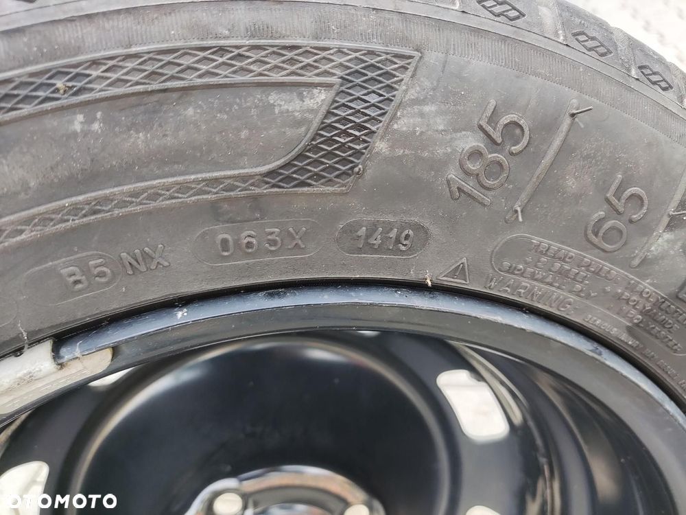 KOŁO DOJAZDOWE ZAPASOWE DOJAZDÓWKA 15 PEUGEOT 208 I 2012-2019 4X108 - 6