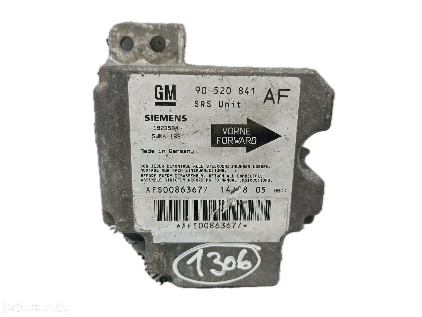 Centralina Airbags Opel Astra G Classic (T98) - 1
