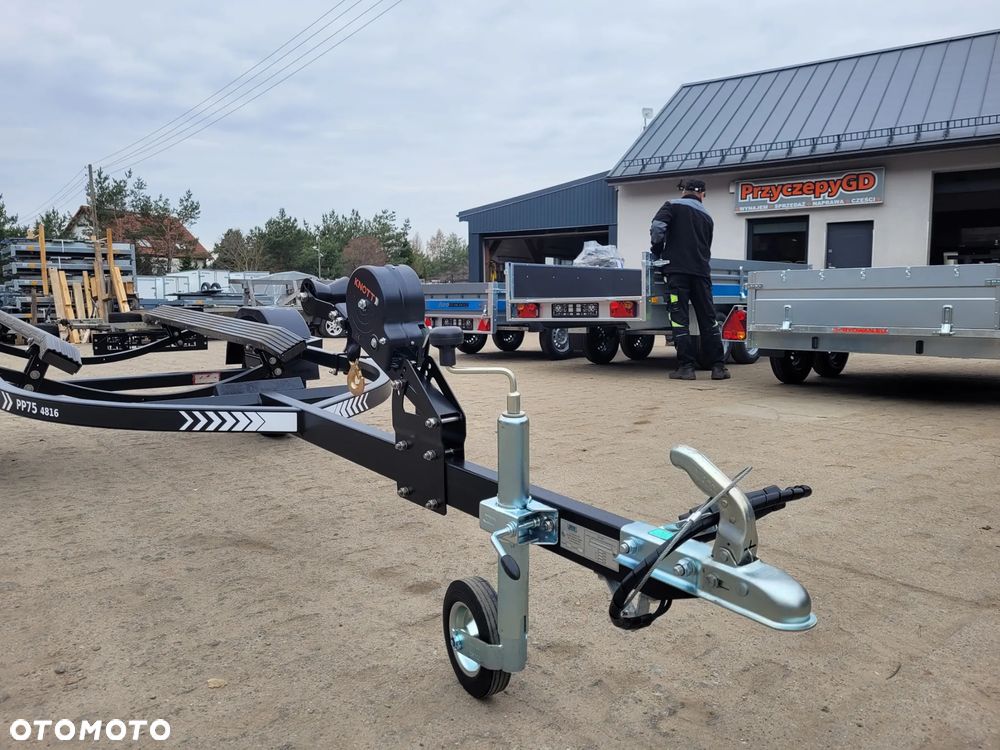 Lorries Przyczepa KOLOR JET PP-4816 pod skuter wodny odchylane światła LED  lekka - 11