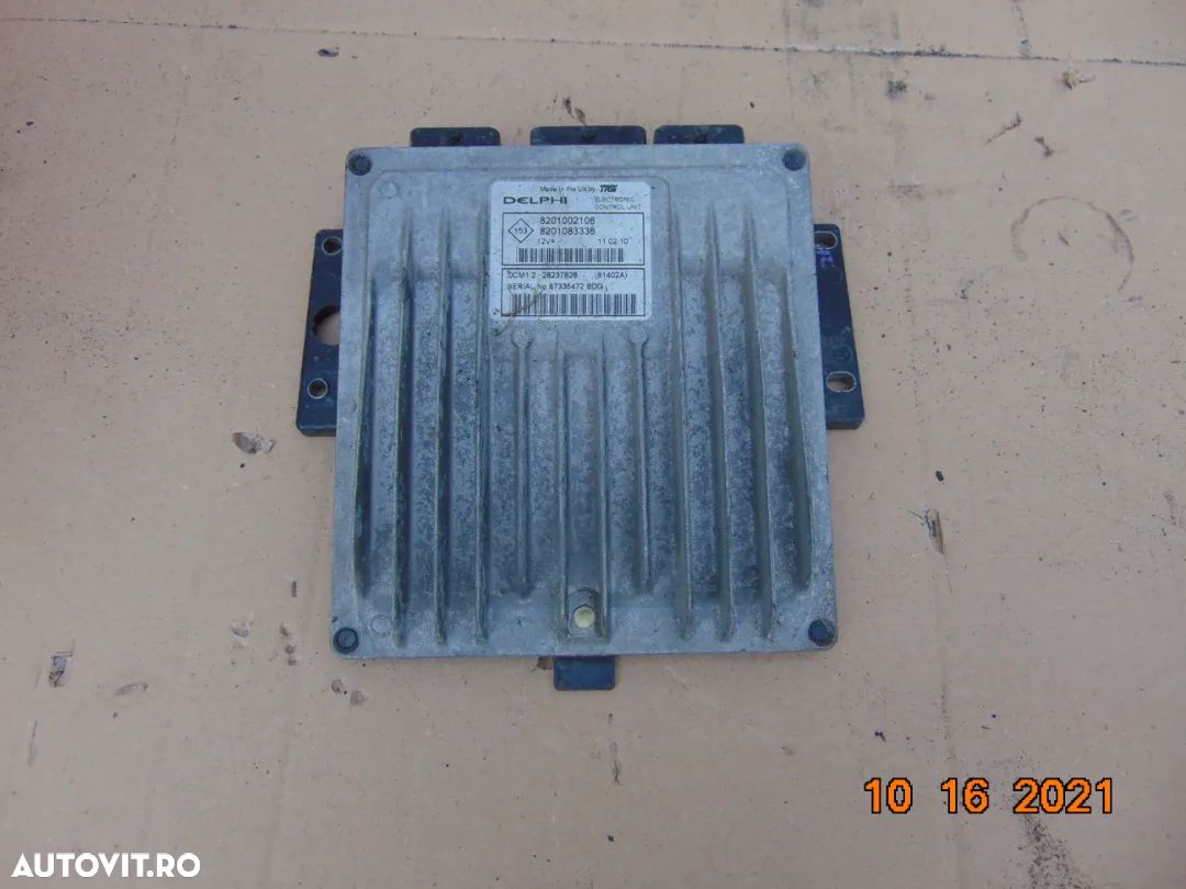 Calculator Motor dacia duster 1.5 Sandero Logan MCV 1.5 ecu - 1