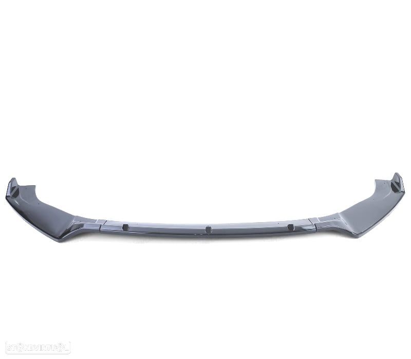 SPOILER LIP FRONTAL VOLKSWAGEN VW GOLF 7 7.5 PRETO BRILHANTE - 3