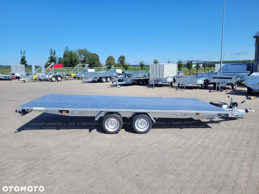 Niewiadów DOSTAWA Przyczepa Laweta MARS 500x210cm PLATFORMA idealna do przewozu aut, AMORTYZATORY, NAJAZDY, ZAPAS! - 20