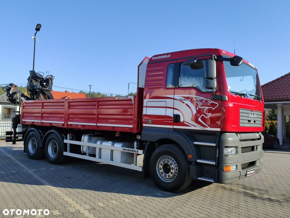 MAN Man 26.440 6x4 HDS HIAB 166 B-3 DUO Wywrotka Meiller 2-stronna - 6