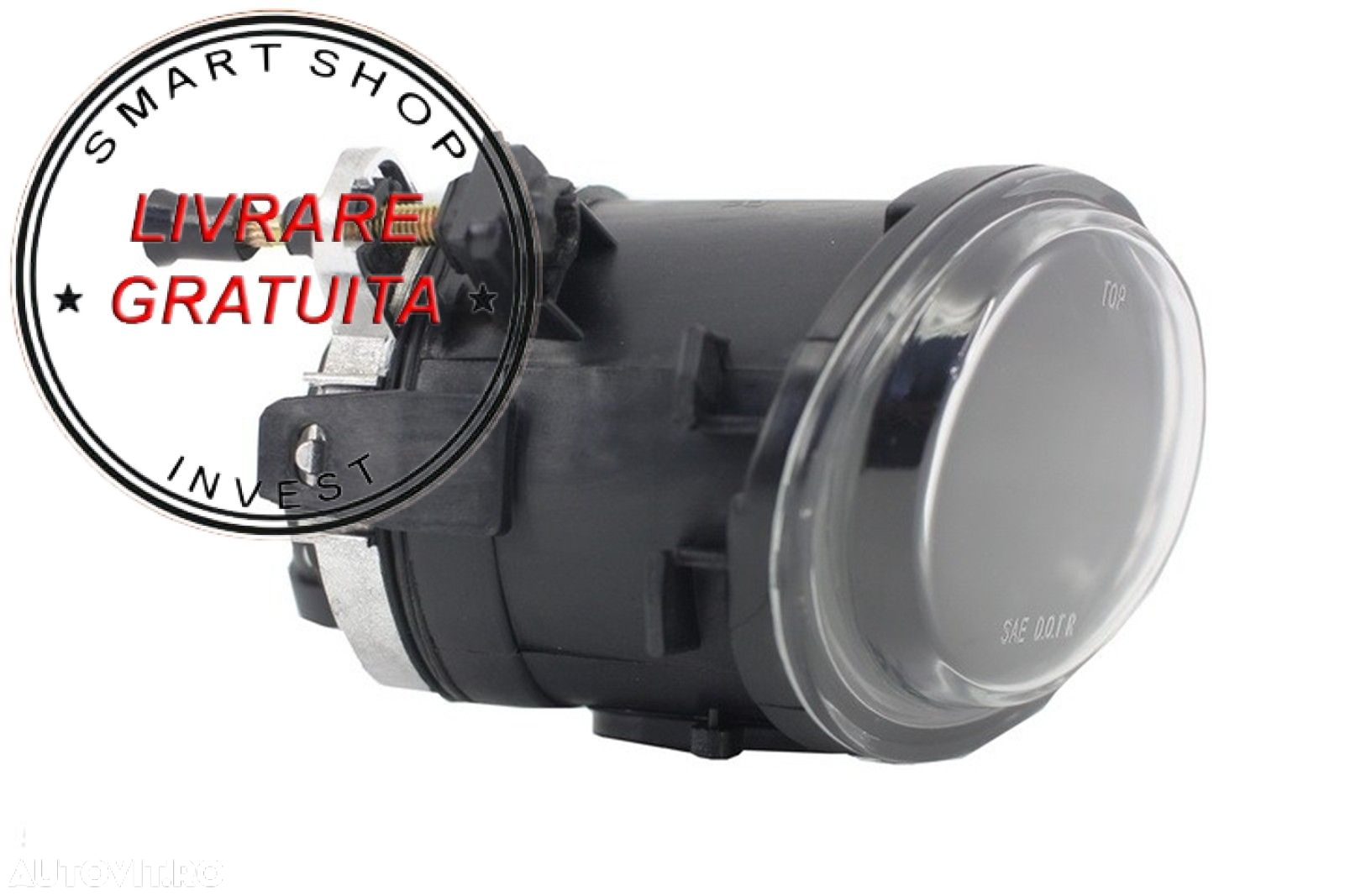 Bara Fata BMW E39 Seria 5 (1995-2003) cu Proiectoare Lumini de Ceata si Grile Cent- livrare gratuita - 11