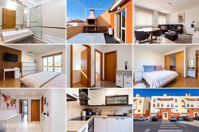 Apartamento - T4 Duplex com terraço e churrasqueira, garagem – Moita. - Grande imagem: 2/6