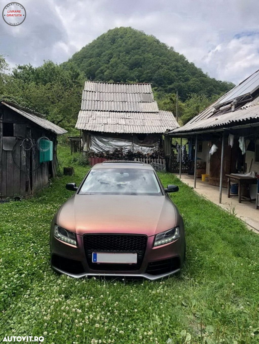 Bara Fata Audi A5 8T Pre Facelift (2007-2011) RS5 Design- livrare gratuita - 8