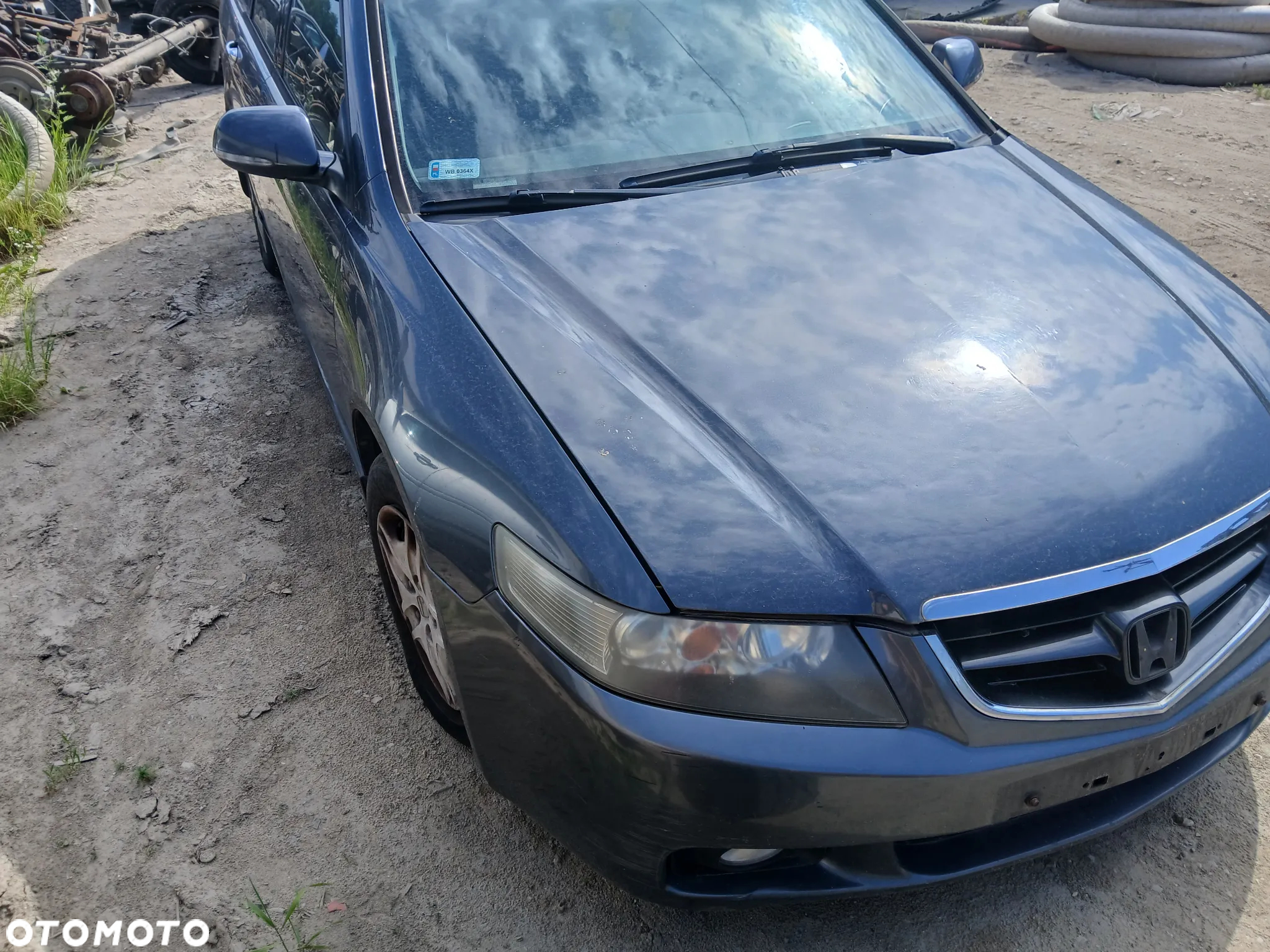 honda accord tourer VII NH658P maska pokrywa silnika klapa bagażnika zderzak lampa reflektor pas - 2