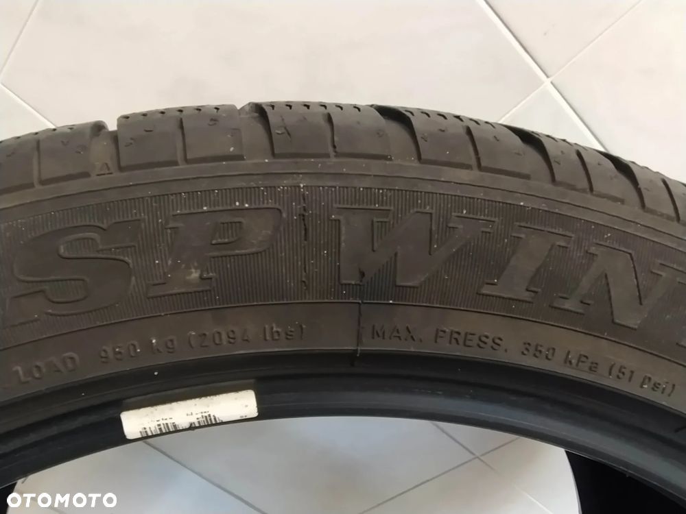 4x DUNLOP SP WINTER SPORT 4D OPONY ZIMOWE 295/40 R20 KOMPLET - 5